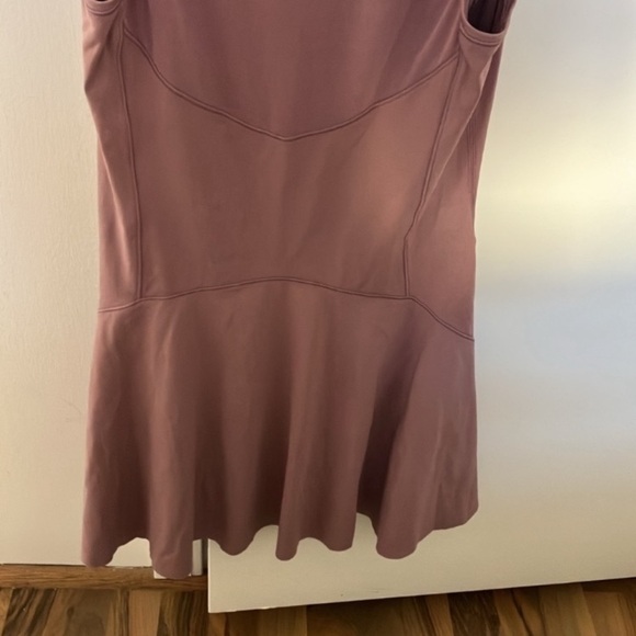 Athleta Matchpoint Dress 486471 w Sz S Women’s Sleeveless Mauve Dress - Picture 5 of 7